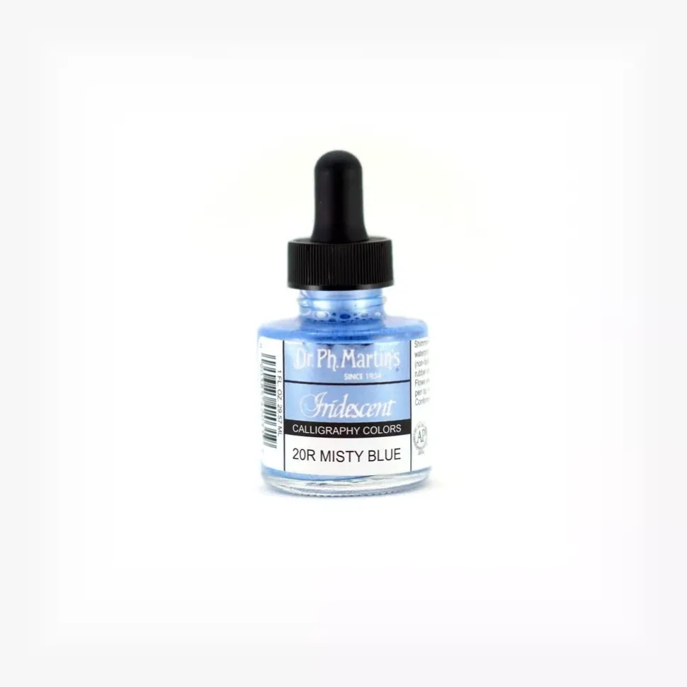 Tinta Iridiscente Caligrafía Misty Blue 20R 1.0 oz Dr. Ph. Martin's