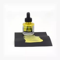 Tinta Iridiscente Caligrafía Saffron Yellow 17R 1.0 oz Dr. Ph. Martin's