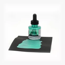Tinta Iridiscente Caligrafía Metallic Green 23R 1.0 oz Dr. Ph. Martin's