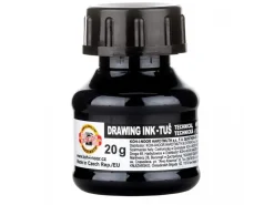 Tinta para dibujo Negra Koh-I-Noor 20gr