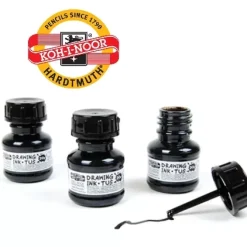 Tinta para dibujo Negra Koh-I-Noor 20gr