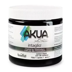 Tinta para grabado Carbon Black Akua Intaglio Speedball 472ml