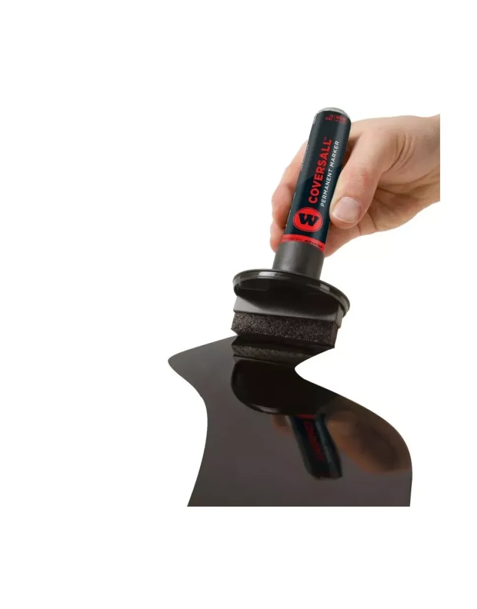 Tinta permanente negra Coversall Molotow 250ml