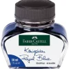 Tintero Azul de Cristal Faber-Castell 30ml