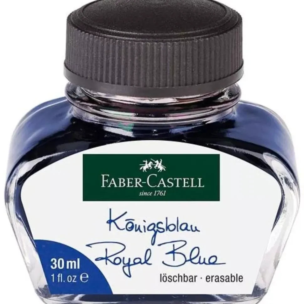 Tintero Azul de Cristal Faber-Castell 30ml