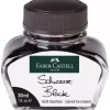 Tintero Negro de Cristal Faber-Castell 30ml