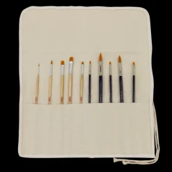 Tubo 5 pinceles para óleo y acrílico + portapinceles ArtCreation