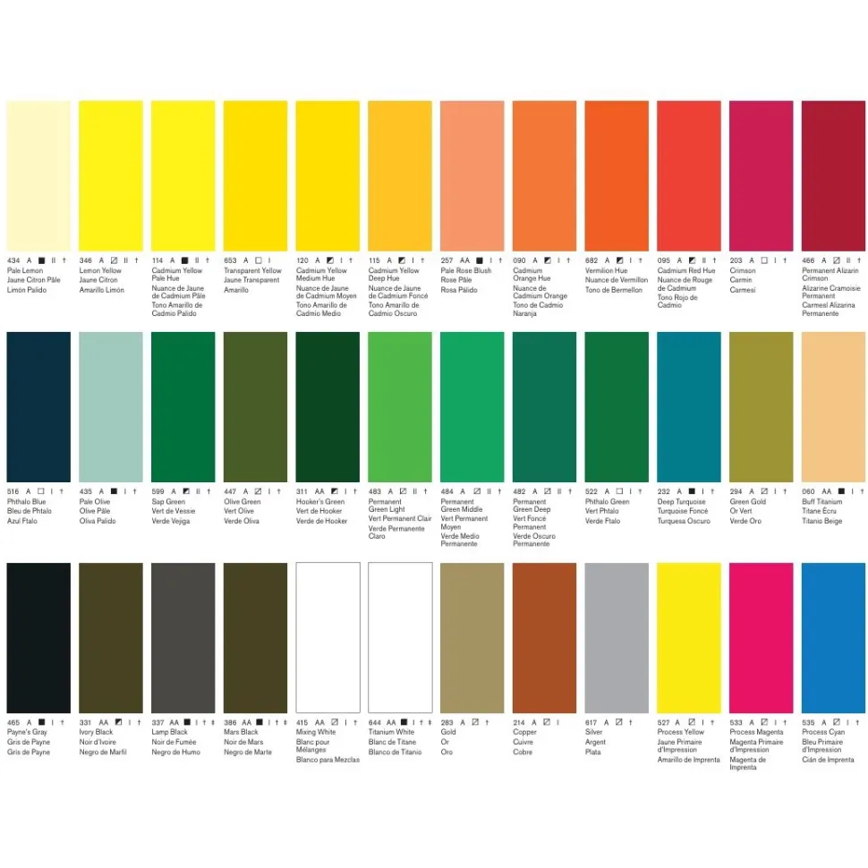 Tubo acrílico Galeria Winsor and Newton 500ml