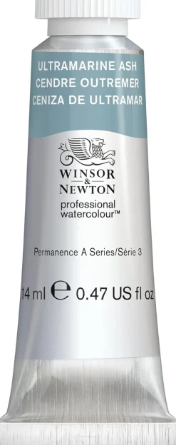 Tubo acuarela 424 Ceniza Ultramar S3 Professional Winsor and Newton 14ml