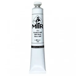 Tubo de Acrílico Cremoso 101 Blanco S1 Mir 60ml