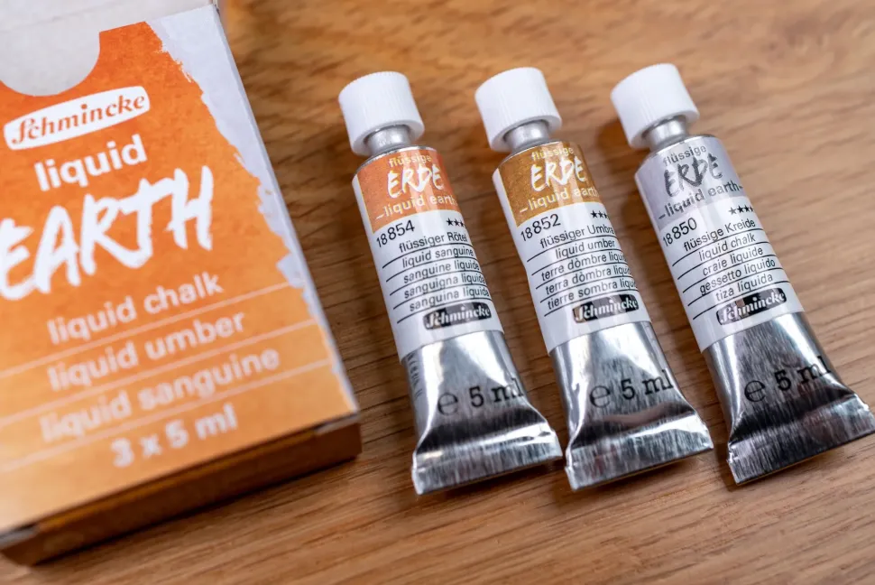 Tubo de tierra líquida Earth Schmincke 15ml