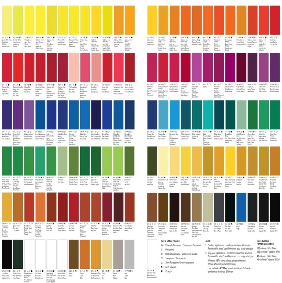 Tubo óleo Artists' Oil Colour Winsor and Newton 200ml