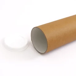 Tubo porta planos y documentos kraft Hartem
