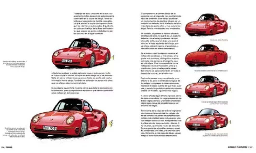 Turbo Cómo dibujar coches dinámicos