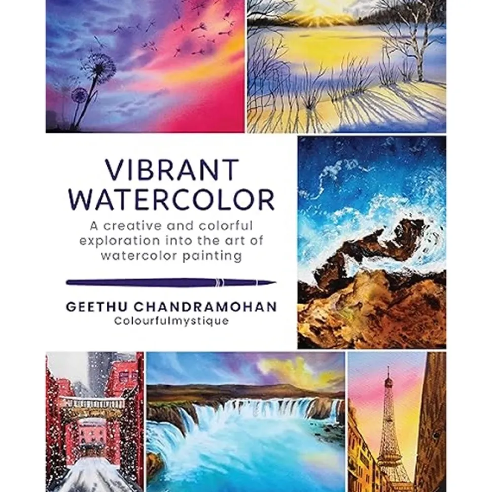 Vibrant Watercolor A creative and colorful exploration into the art of watercolor painting