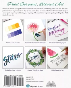 Watercolor lettering