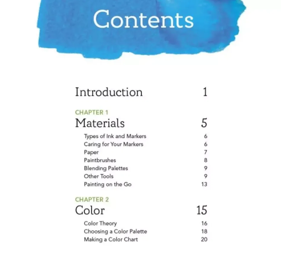 Watercolor With Makers
