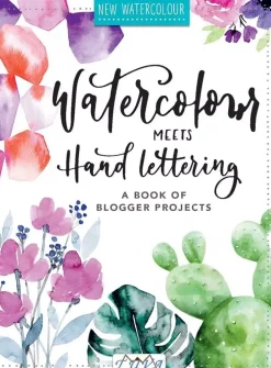 Watercolour meets hand lettering