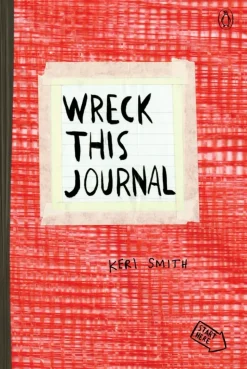 Wreck this journal Red