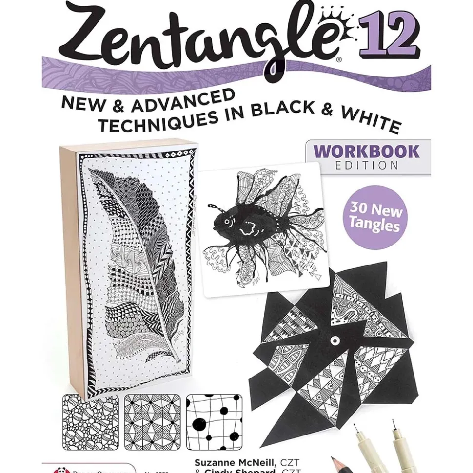 Zentangle 12 New and advanced techniques in black and white